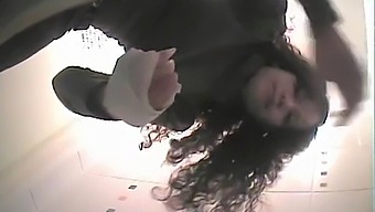 Secret Camera Captures Bathroom Pee And Voyeuristic Pleasure