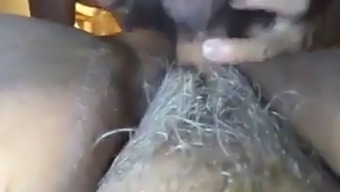 African American Elderly Latina Woman Being Unfaithful
