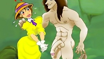 Cartoon Tarzan And Jane'S Intense Group Sex Session