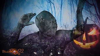 Girl Covered In Slimy Substances