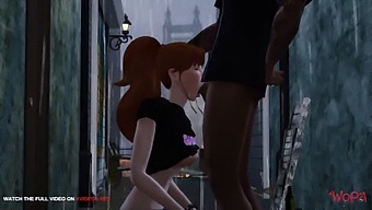 Makoto'S First Public Infidelity - An Erotic Street Encounter