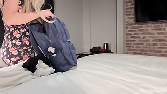 Taboo Encounter Between Stepmother And Son On Business Trip