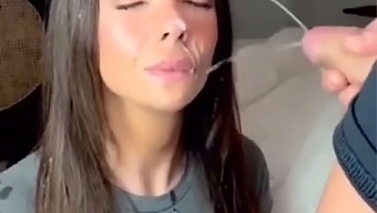 Hot Homemade Video Of A Girlfriend Giving Blow Jobs And Getting Facial Cumshot