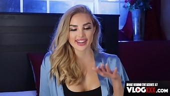 Kenzie Anne'S Seductive Curves Take Center Stage In This Steamy Casting Session