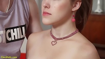 Real Doll Comes To Life For Hardcore Foot Fetish Sex
