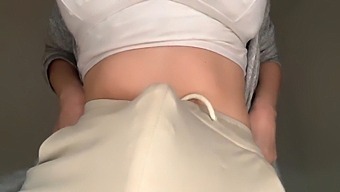 Stepmother'S Plan Goes Awry As Stepson Walks In On Her Pleasuring Herself