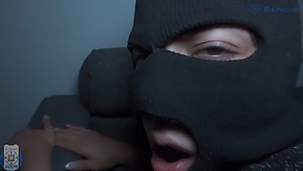 Amateur House Break-In Turns Into Steamy Encounter With A Voluptuous Thief