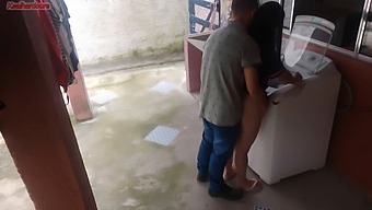 Teen Amateur Gets Her Butt Fucked By A Repairman While Her Husband Is Out