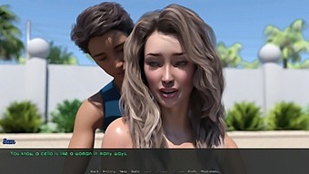 Awam #14a - Sunbath With Sam: Cartoon Porn Game With Cheating Wife