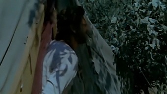 A Cheating Wife Engages In Passionate Sex With A Black Man While Her Unsuspecting Husband Watches From The Bushes