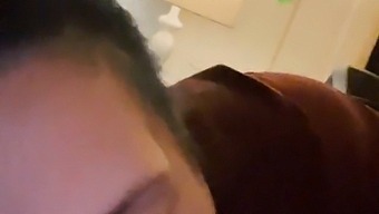 Amateur Mom Gives Deepthroat To Big Black Cock