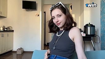 A Real Amateur Sex Video With A 18-Year-Old Ukrainian Schoolgirl.
